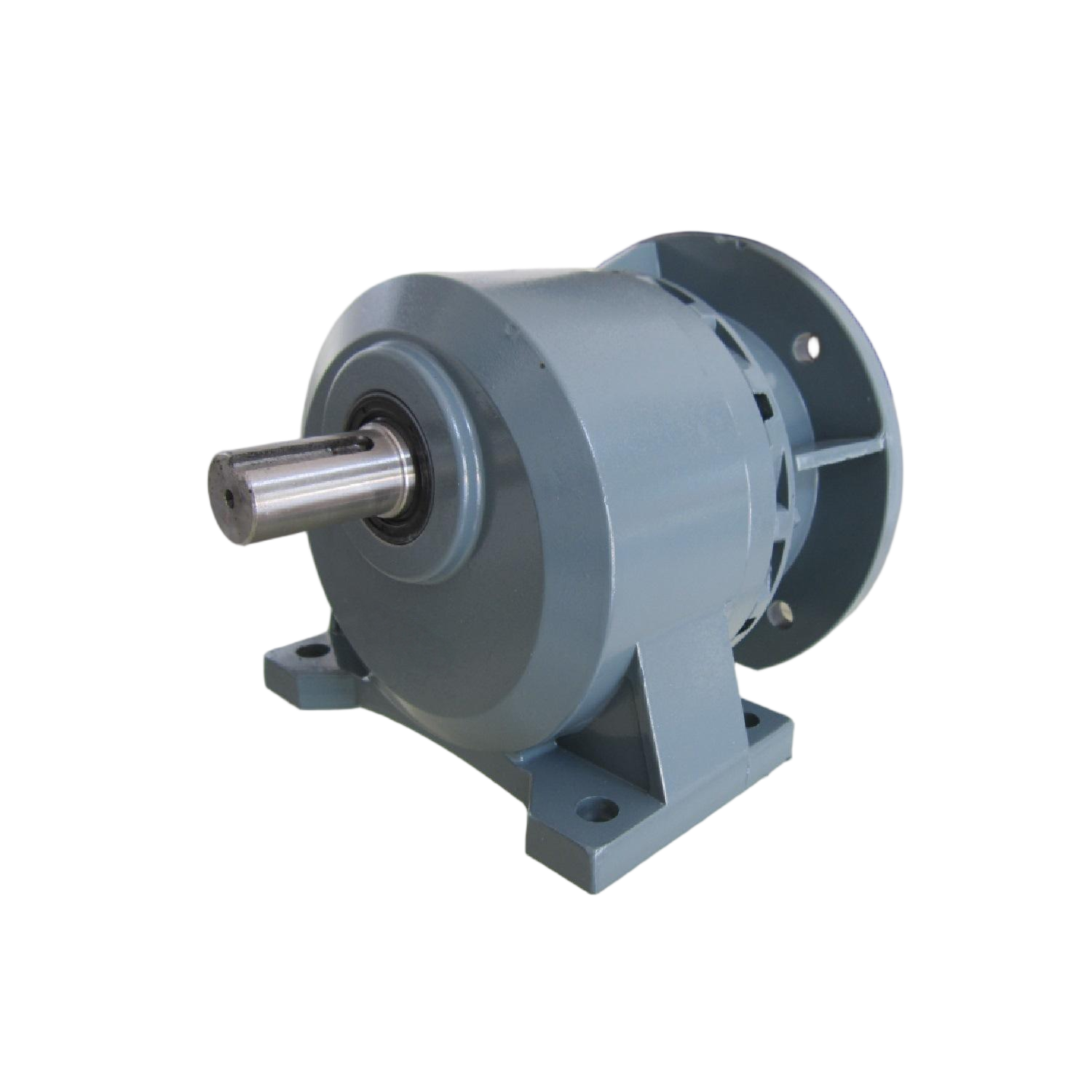 Fully enclosed helical gear reducer