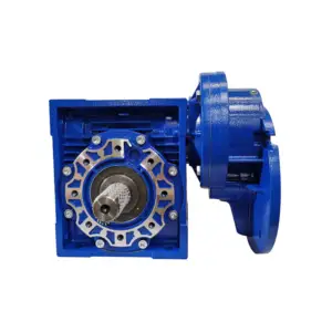 Cylindrical worm gear reducer